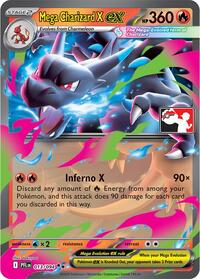 Mega Charizard X ex - 013/094 (013/094) [Prize Pack Series Cards]