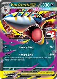 Mega Sharpedo ex - 061/094 (061/094) [Prize Pack Series Cards]