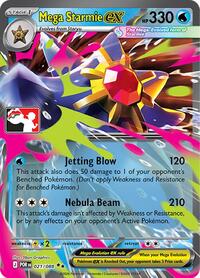Mega Starmie ex - 021/088 (021/088) [Prize Pack Series Cards]