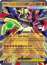 Mega Zygarde ex - 047/088 (047/088) [Prize Pack Series Cards]