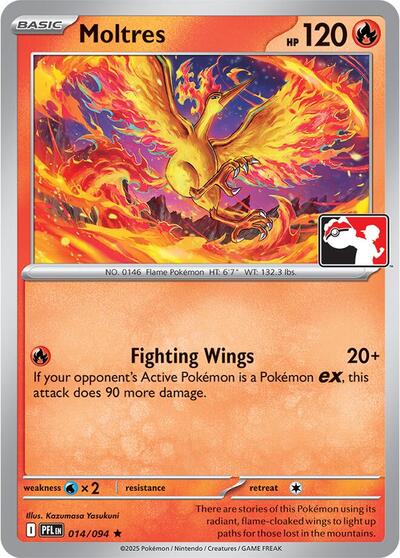Moltres - 014/094 (014/094) [Prize Pack Series Cards]