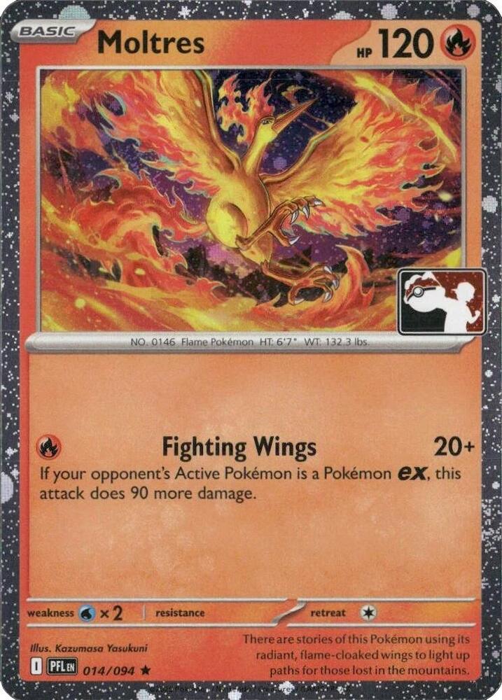 Moltres - 014/094 (Cosmos Holo) (014/094) [Prize Pack Series Cards]