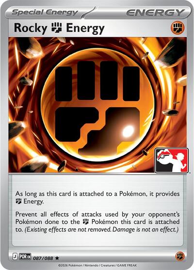 Rocky Fighting Energy - 087/088 (087/088) [Prize Pack Series Cards]