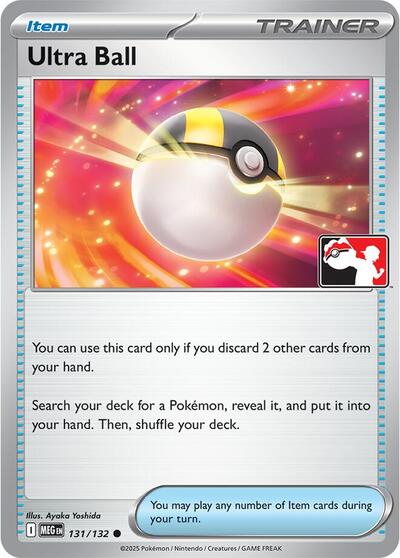 Ultra Ball - 131/132 (131/132) [Prize Pack Series Cards]