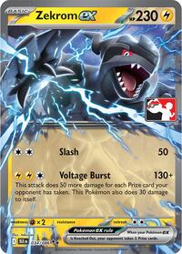Zekrom ex - 034/086 (Right Stamp) (034/086) [Prize Pack Series Cards]