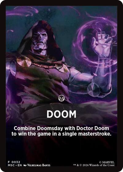 Doom Theme Card (32) [Commander: Marvel Super Heroes]