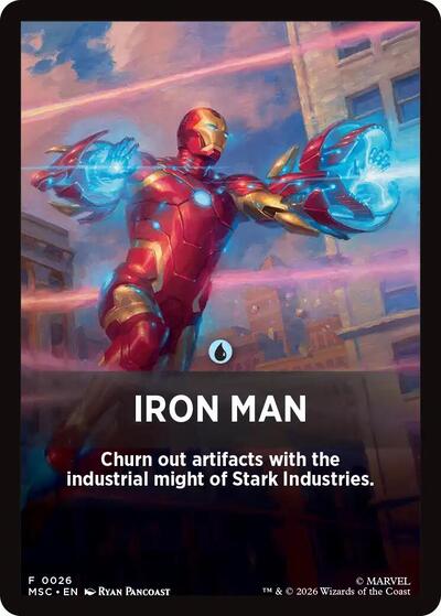 Iron Man Theme Card (26) [Commander: Marvel Super Heroes]