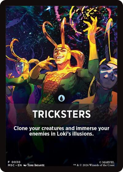 Tricksters Theme Card (30) [Commander: Marvel Super Heroes]