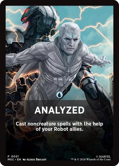 Analyzed Theme Card (21) [Commander: Marvel Super Heroes]