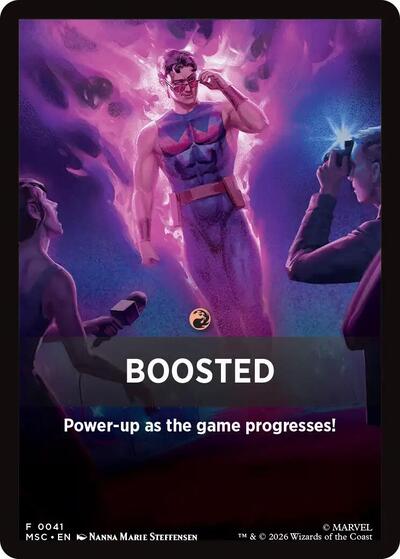 Boosted Theme Card (41) [Commander: Marvel Super Heroes]