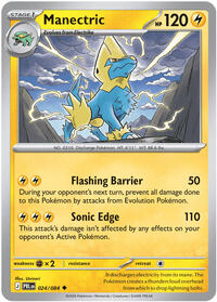Manectric - 024/084 (024/084) [ME05: Pitch Black]