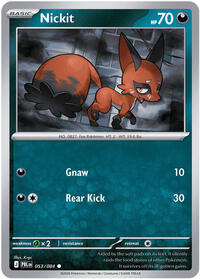 Nickit (053/084) [ME05: Pitch Black]