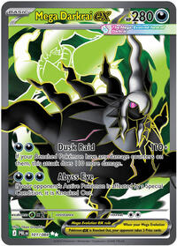 Mega Darkrai ex - 101/084 (101/084) [ME05: Pitch Black]