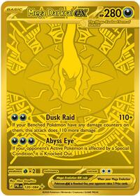 Mega Darkrai ex - 120/084 (120/084) [ME05: Pitch Black]