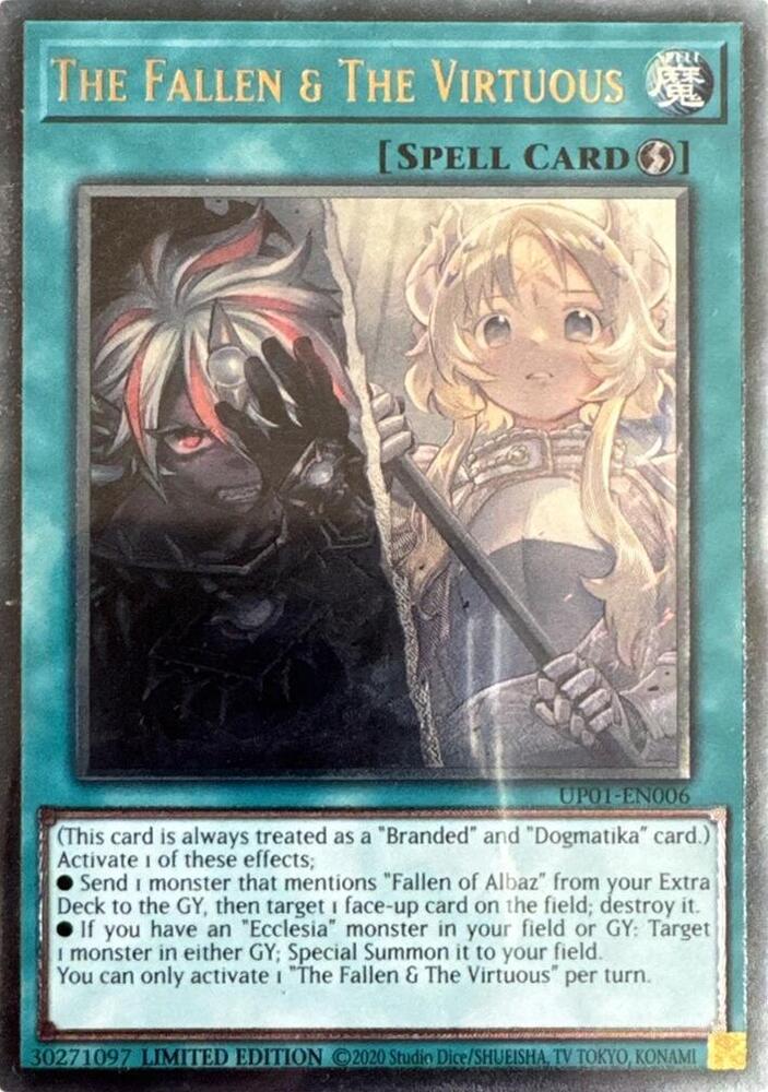 The Fallen & The Virtuous (UP01-EN006) [Ultimate Tournament Pack 1]