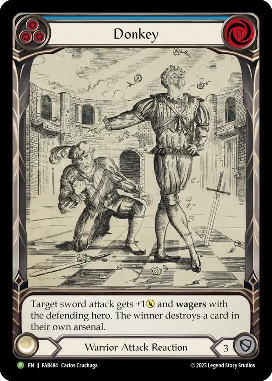 Donkey - FAB484 (FAB484) [Flesh and Blood: Promo Cards]
