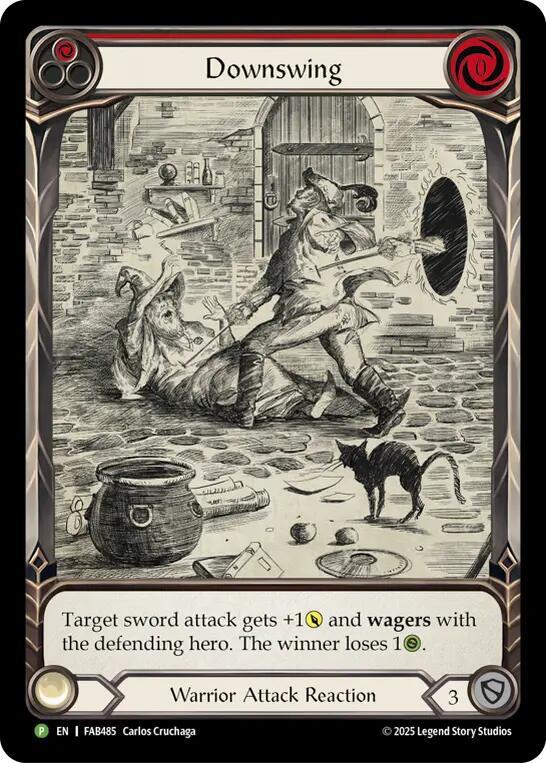 Downswing - FAB485 (FAB485) [Flesh and Blood: Promo Cards]