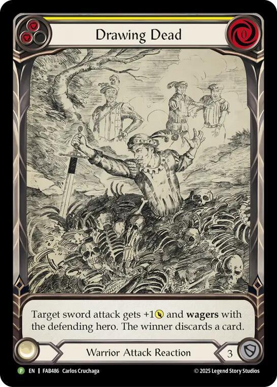 Drawing Dead - FAB486 (FAB486) [Flesh and Blood: Promo Cards]