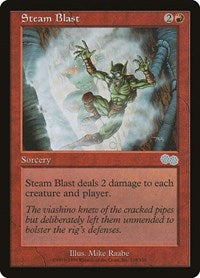 Steam Blast (219) [Urza's Saga]