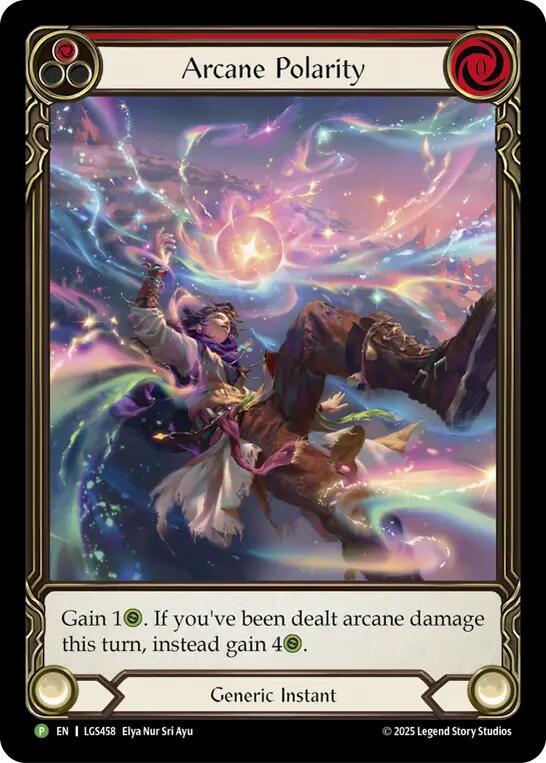 Arcane Polarity (Extended Art) - LGS458 (LGS458) [Flesh and Blood: Promo Cards]