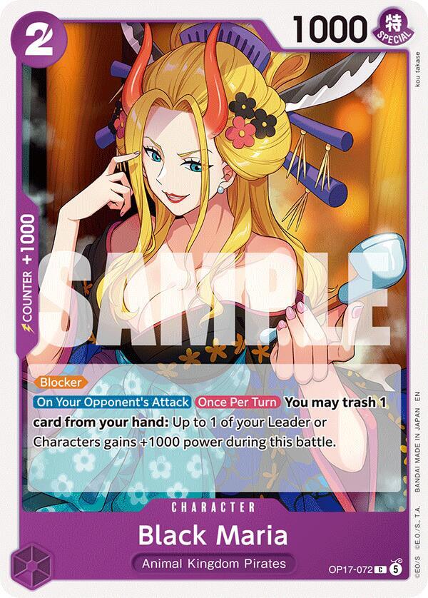 Black Maria (OP17-072) [The World's Strongest Warriors]
