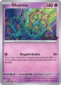 Dhelmise - 084 (Patch Black Stamp) (084) [ME: Mega Evolution Promo]