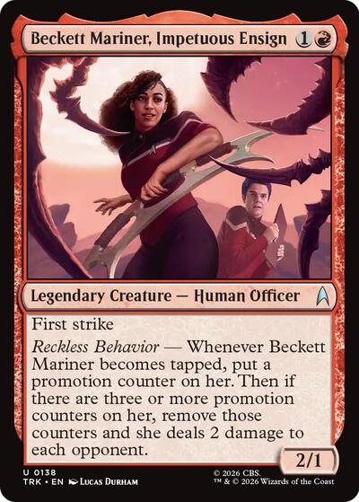 Beckett Mariner, Impetuous Ensign (138) [Star Trek]