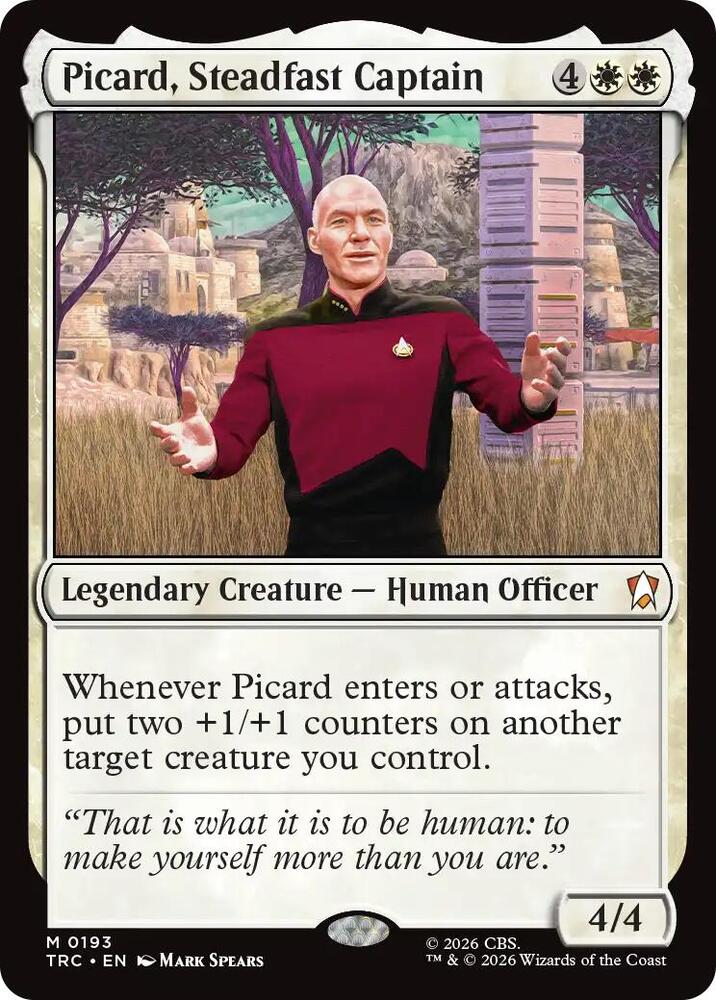 Picard, Steadfast Captain (193) [Commander: Star Trek]