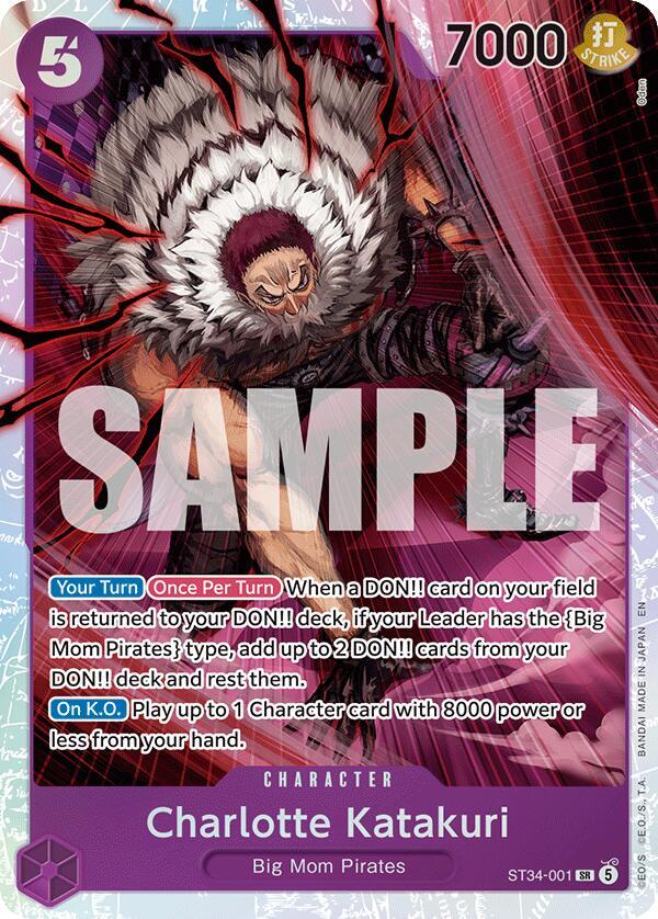 Charlotte Katakuri (ST34-001) (ST34-001) [Starter Deck 34: PURPLE Charlotte Katakuri]