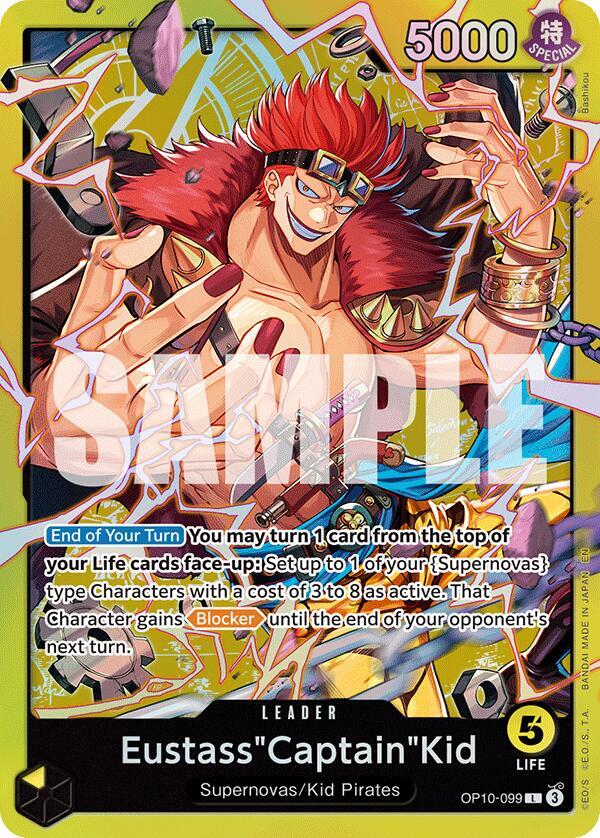 Eustass"Captain"Kid (OP10-099) (OP10-099) [Starter Deck 36: YELLOW Eustass"Captain"Kid]
