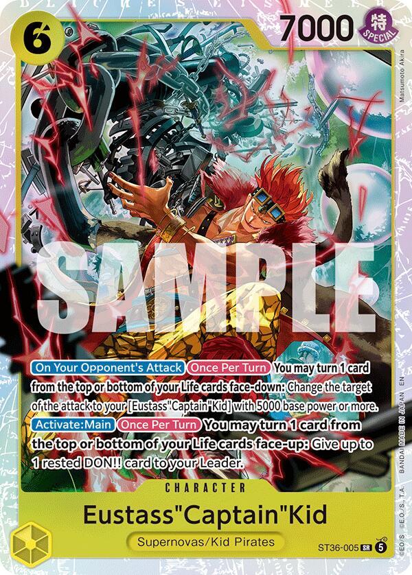 Eustass"Captain"Kid (ST36-005) (ST36-005) [Starter Deck 36: YELLOW Eustass"Captain"Kid]