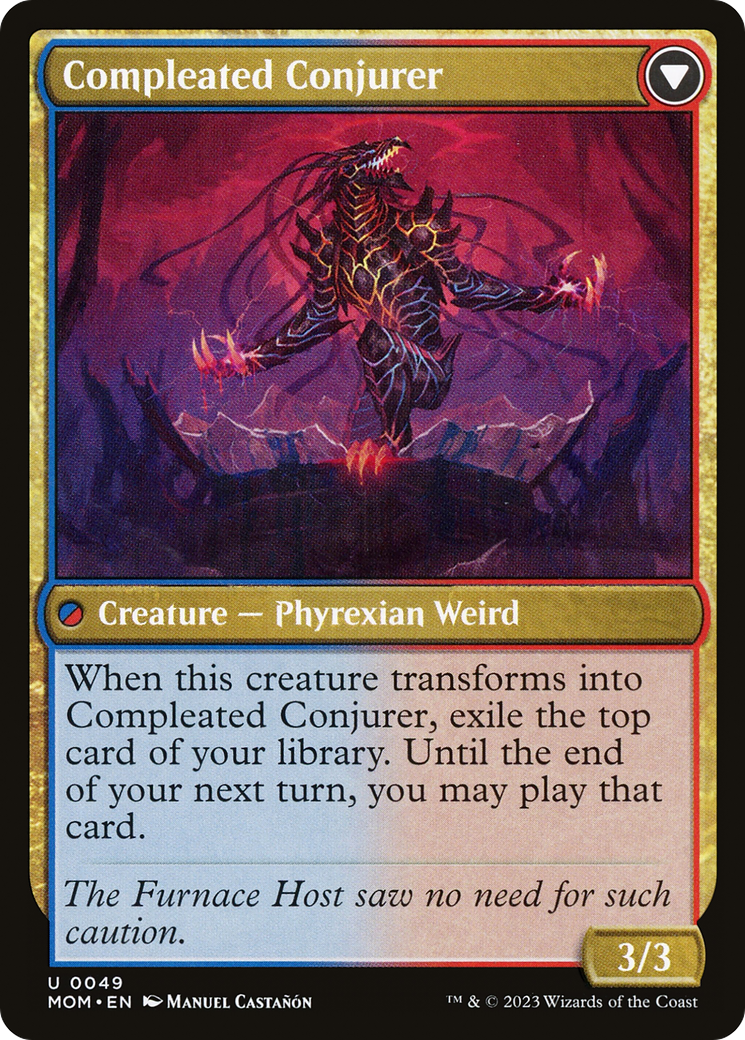 Captive Weird (MOM-049) - March of the Machine Foil