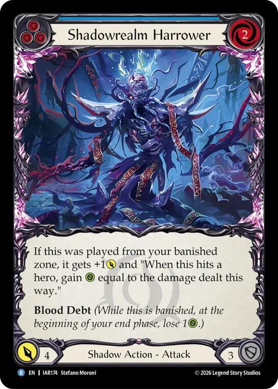 Shadowrealm Harrower (IAR174) [Usurp the Shadow Throne]