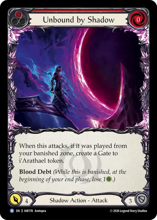 Unbound by Shadow (IAR178) [Usurp the Shadow Throne]