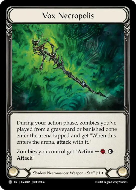 Vox Necropolis (AMA002) [Armory Deck: Malice]