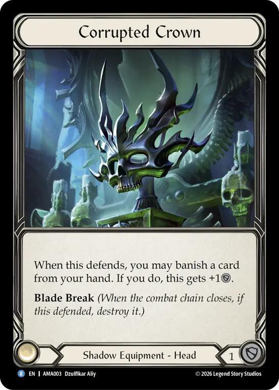 Corrupted Crown (AMA003) [Armory Deck: Malice]