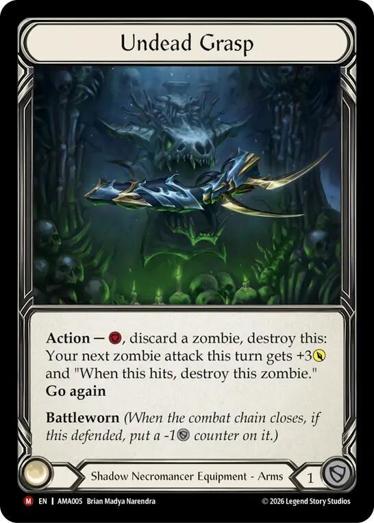 Undead Grasp (AMA005) [Armory Deck: Malice]