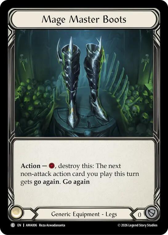 Mage Master Boots (AMA006) [Armory Deck: Malice]