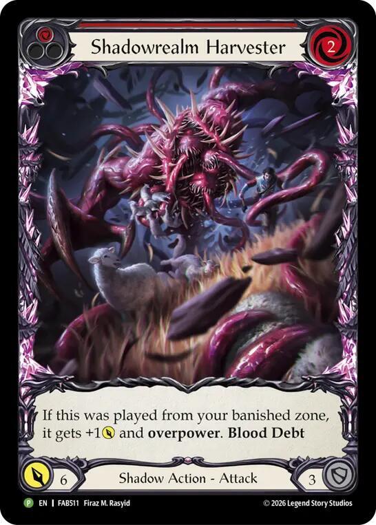 Shadowrealm Harvester (Red) - FAB511 (FAB511) [Flesh and Blood: Promo Cards]