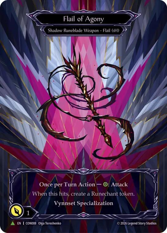 Flail of Agony (Marvel) - CON008 (CON008) [Flesh and Blood: Promo Cards]