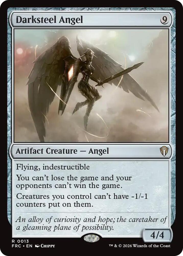Darksteel Angel (13) [Commander: Reality Fracture]