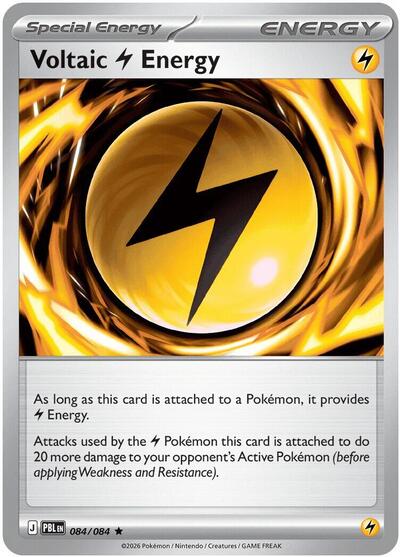 Voltaic Lightning Energy - 084/084 (084/084) [Deck Exclusives]
