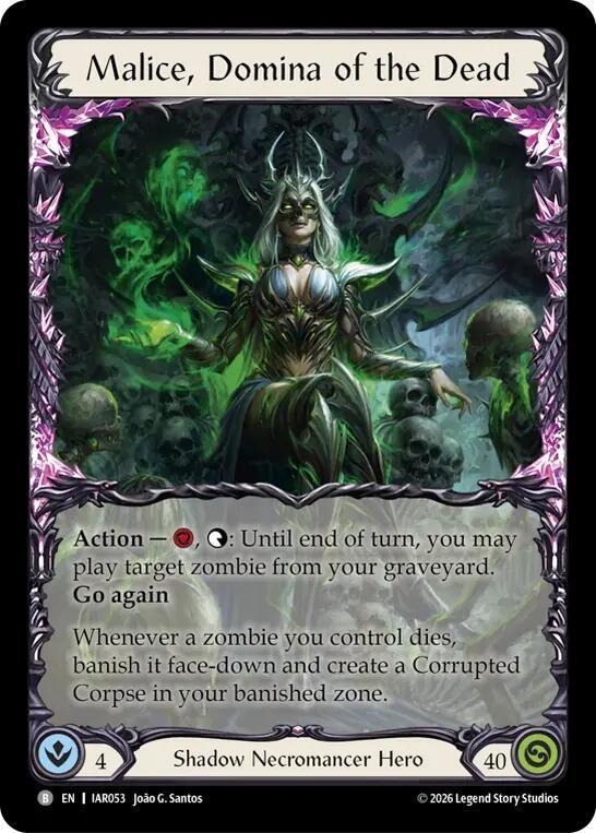 Malice, Domina of the Dead (IAR053) [Usurp the Shadow Throne]