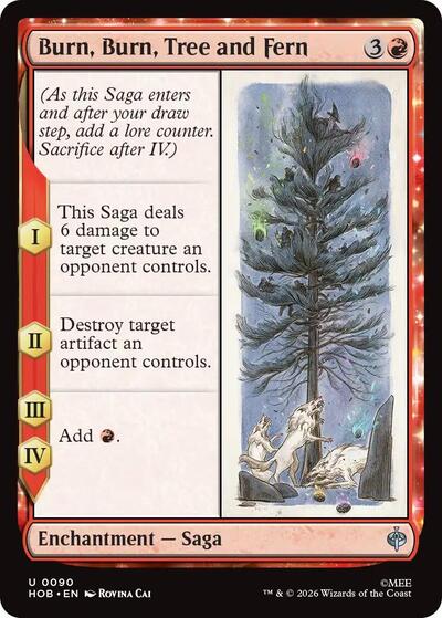 Burn, Burn, Tree and Fern (90) [The Hobbit]