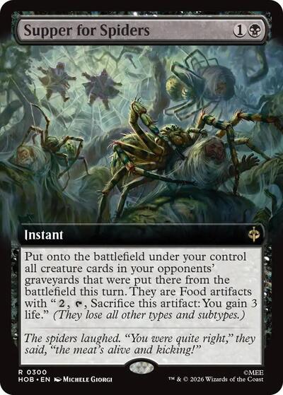 Supper for Spiders (Extended Art) (300) [The Hobbit]