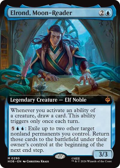 Elrond, Moon-Reader (Extended Art) (290) [The Hobbit]