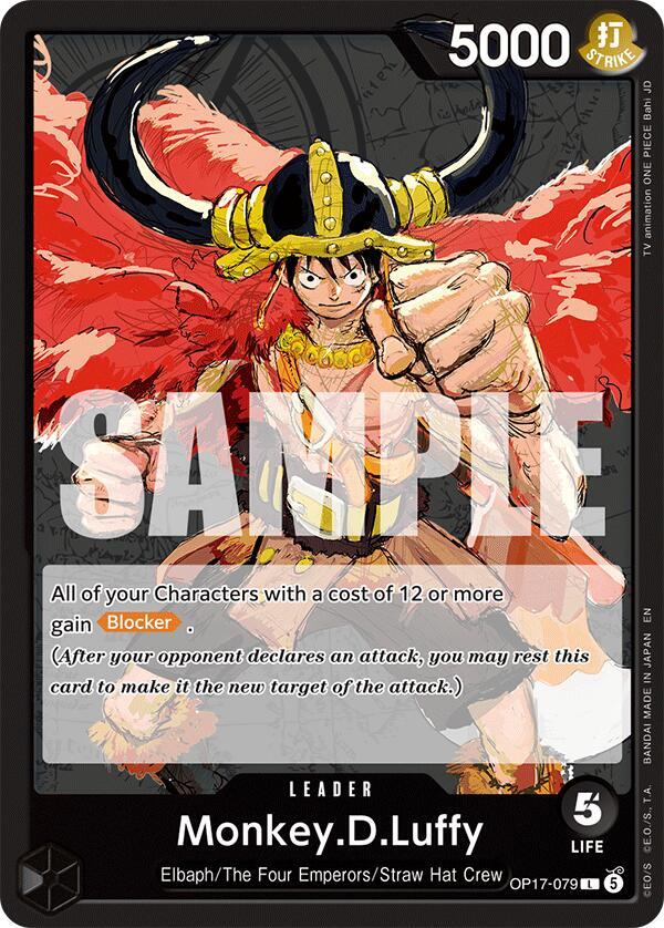 Monkey.D.Luffy (OP17-079) [The World's Strongest Warriors]