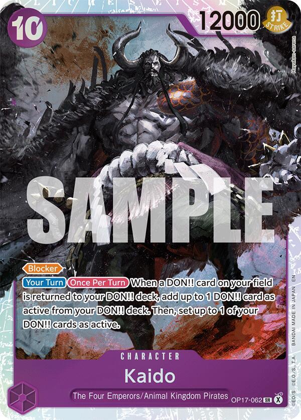 Kaido (062) (OP17-062) [The World's Strongest Warriors]