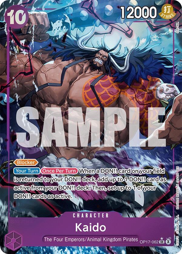 Kaido (062) (Alternate Art) (OP17-062) [The World's Strongest Warriors]