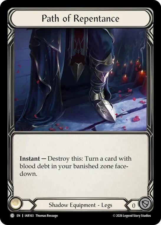 Path of Repentance (IAR163) [Usurp the Shadow Throne Pre-release Cards]